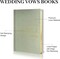 Wedding Vow Books, Linen Hardcover Vow Books His and Hers with Lined Pages for Couples Wedding (Husband&Wife)